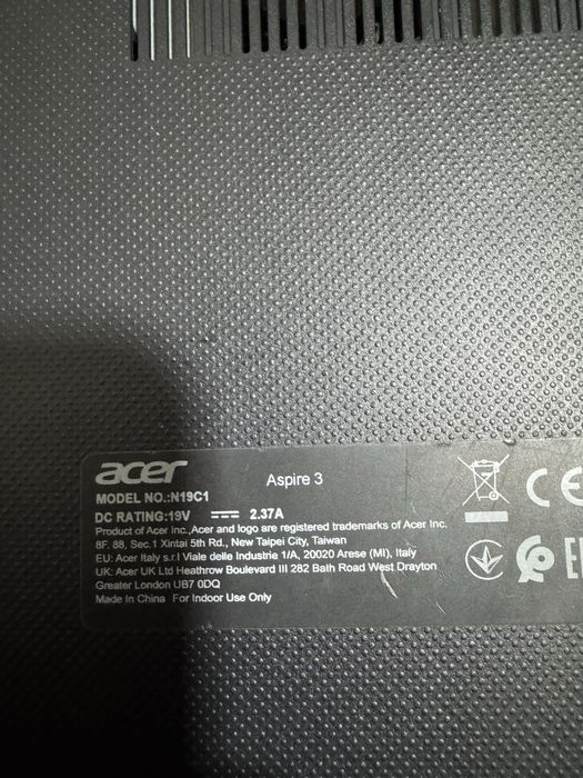 Продам ноутбук acer N19C1