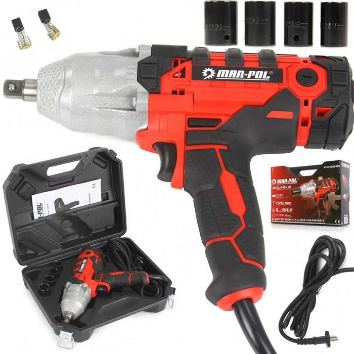 Професионален електрически гайковерт 12 – 720Nm Mar-Pol
