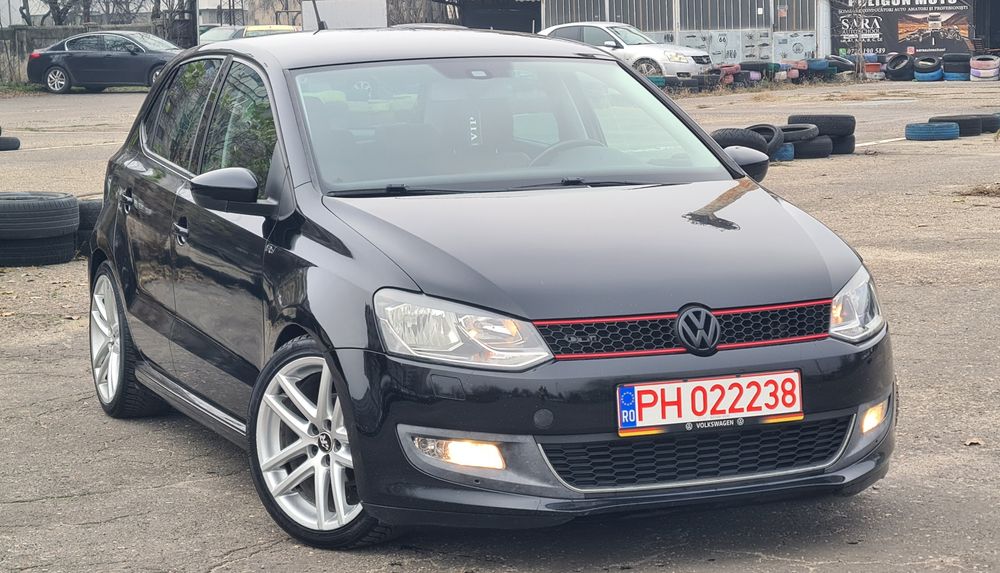 Vw Polo RLine 2011 * 1.2 TDI * EURO 5 * Navi * Klimă * Piele * Senzori