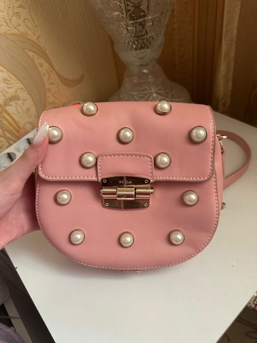 Сумка Furla , розового цвета