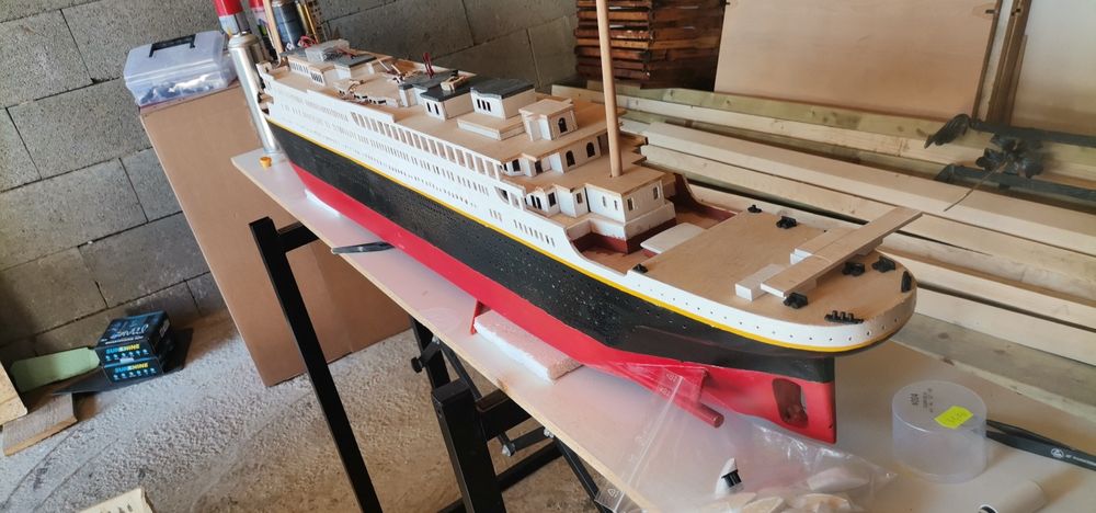 Machetă Titanic scara 1:200 1 la 1