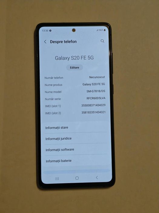 Samsung S20 FE 5G negociabil