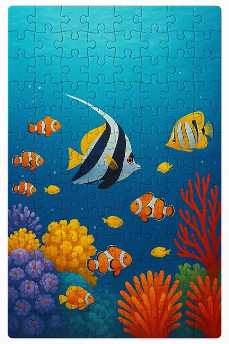 Пъзел с ваша снимка 8х15 А4 120 части персонален подарък по ваш дизайн