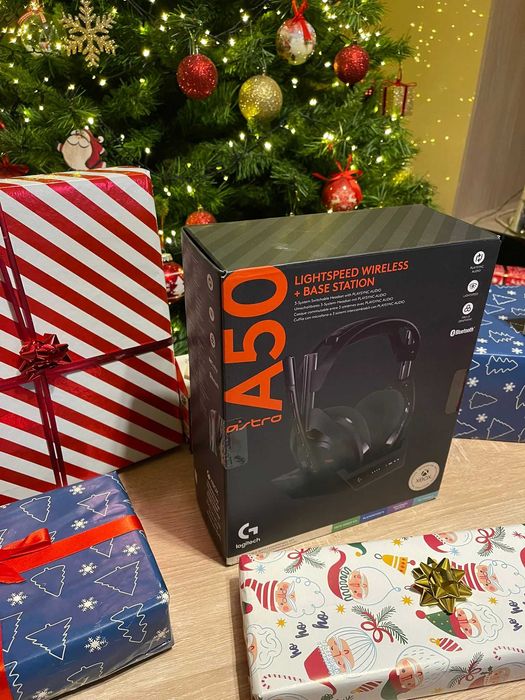 Casti Gaming wireless Logitech Astro A50 Statie incarcare Noi Sigilate