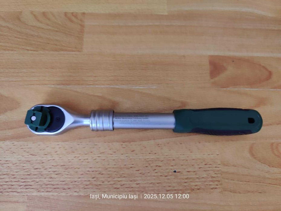 Cheie telescopica cu clichet Parkside, 12.5 mm, lungime 600 mm