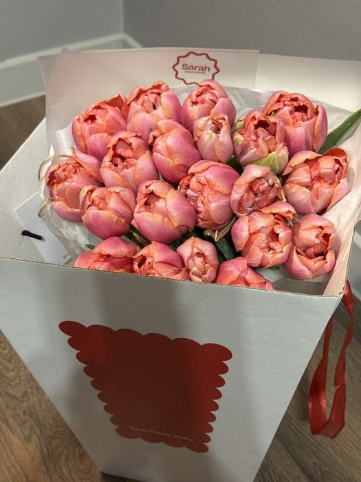 Новый букет тюльпанов