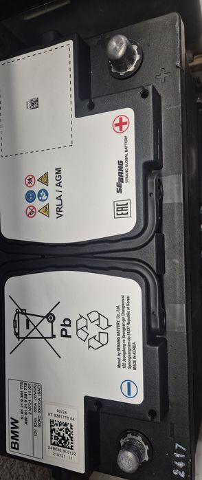 Акумулатор BMW 92ah Нов!!