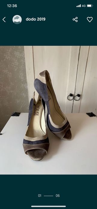 Дамски обувки-естествена кожа