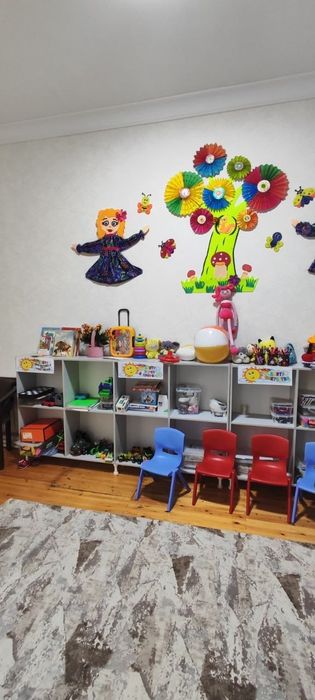 Стеллаж для детского сада