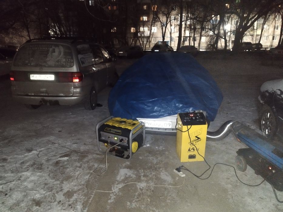 Отогрев и запуск авто!!!