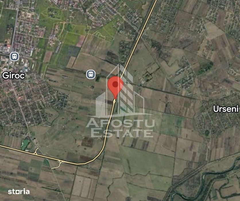 De vanzare teren extravilan 1ha zonă Giroc – exterior Centura