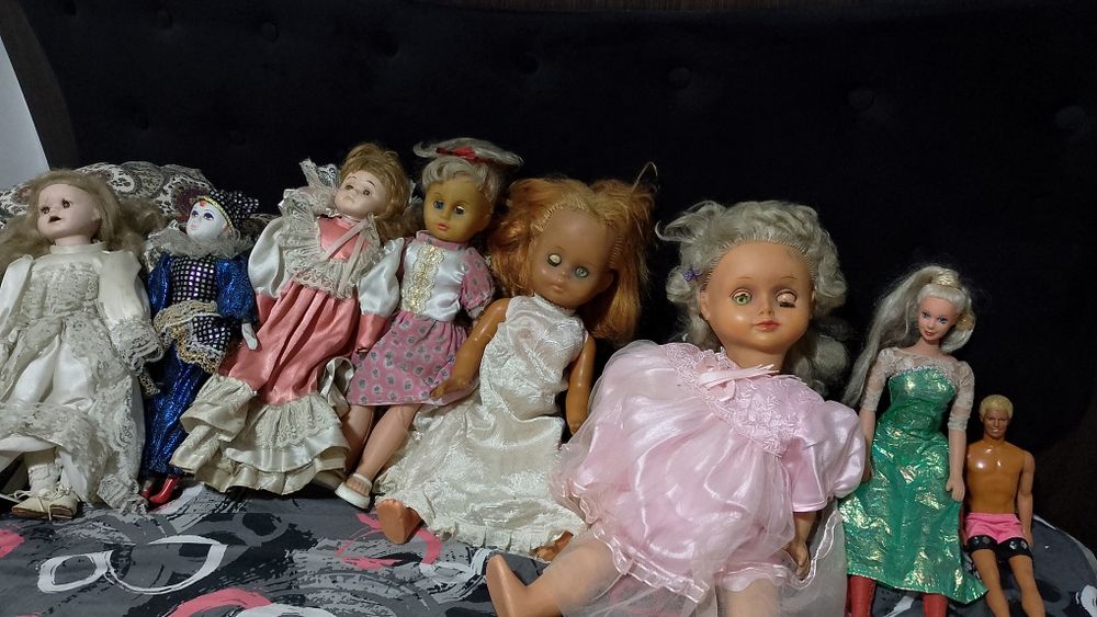 Păpuși mari vechi vitage colectie