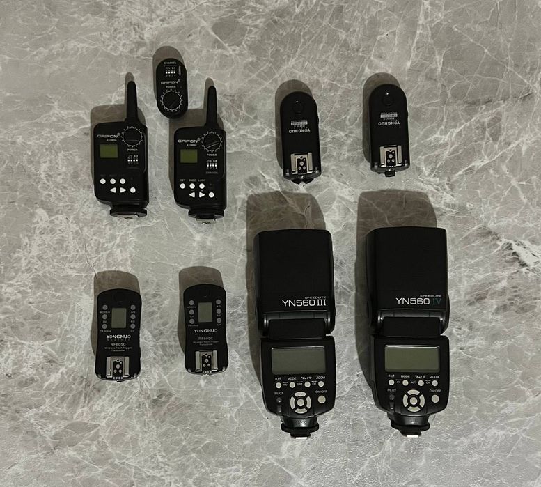 Синхронизатор, Вспышка yongnuo 560 4