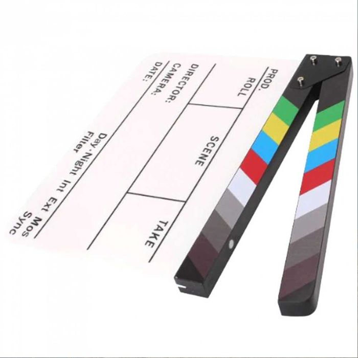 Clacheta regizor clapperboard pt studio de filmare, film