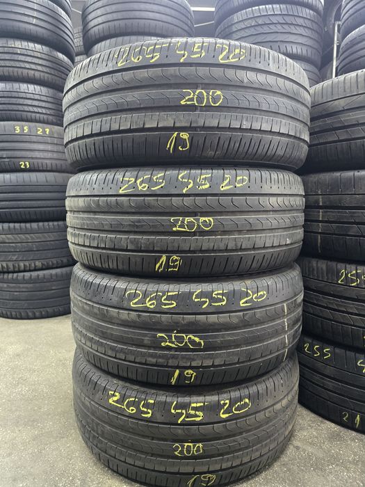 4x 265/45/20 VARA PIRELLI Stare excelentă