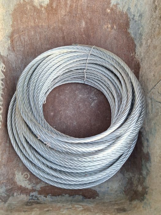 Cablu tractiune, tiroliana otel zincat 10mm 10 lei/m