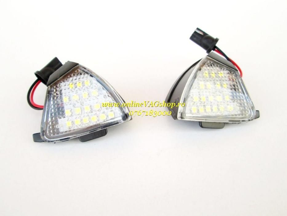Led lumini sub oglinzi (puddle light) pentru VW Golf 5,Passat B6