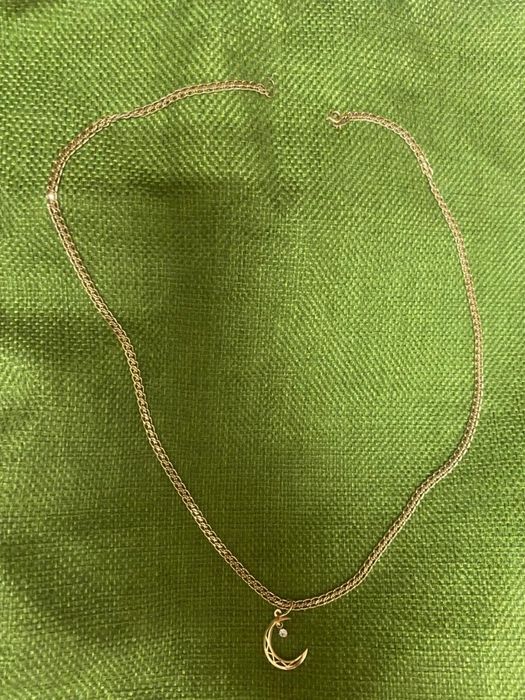 Цепочка с кулоном золото