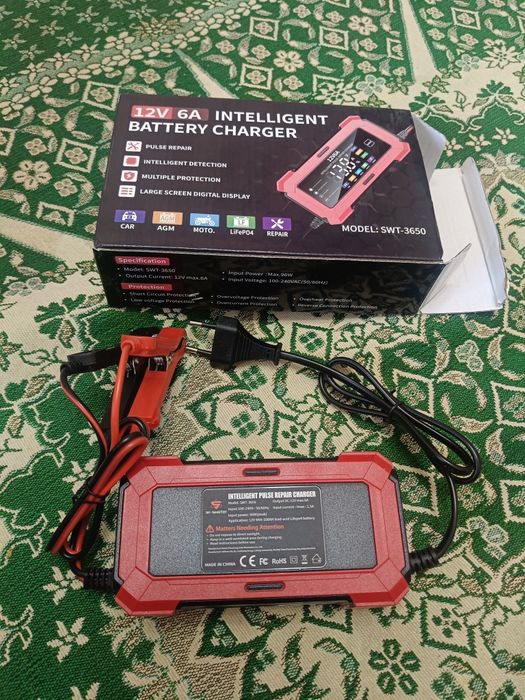 Зарядка аккумулятора