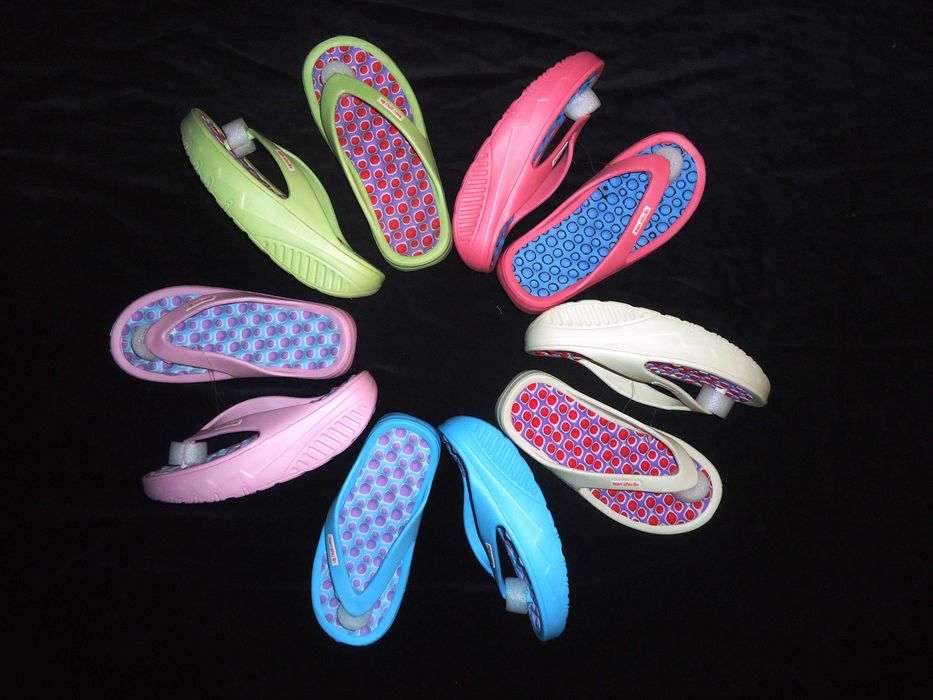 Slapi dama papuci flip-flops femei talpa convexa casa plaja slabit