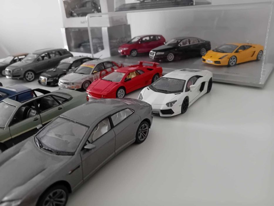 Audi Quattro, A4, V8 1:43 Schabak, Looksmart, Minichamps, Lambo