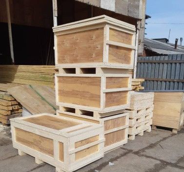 Транспортная деревянная тара, ящики, поддоны