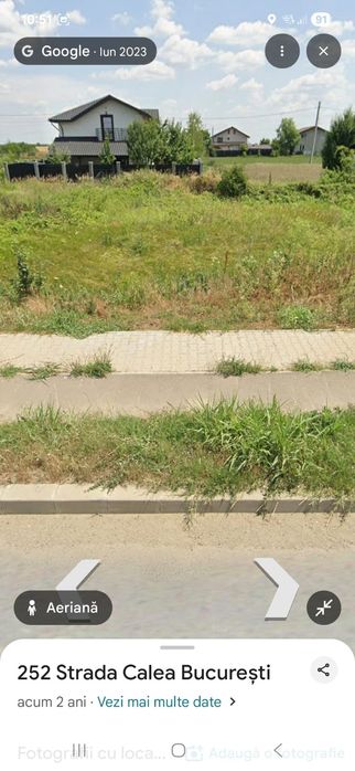 Vând teren în Comuna Vidra ( Berceni )