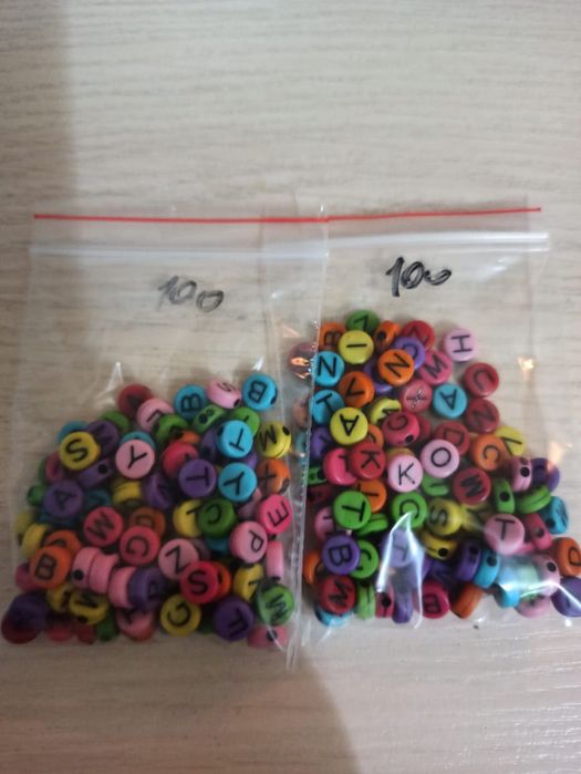 Буквы для рукоделия 100 шт.
