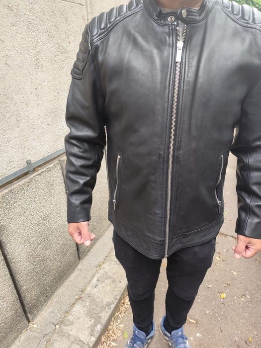 Geaca piele moto