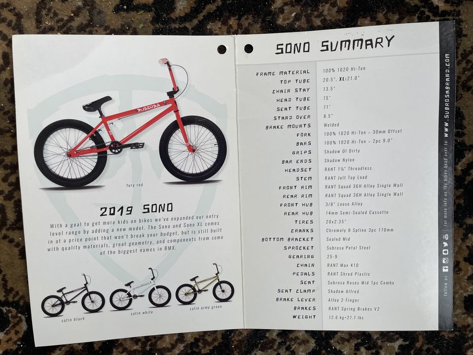 Bmx  subrosa neagra