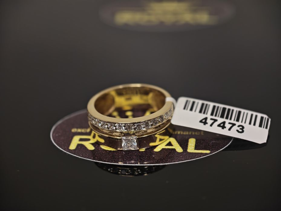 Bijuteria Royal: Inel aur 14k/5.40 gr