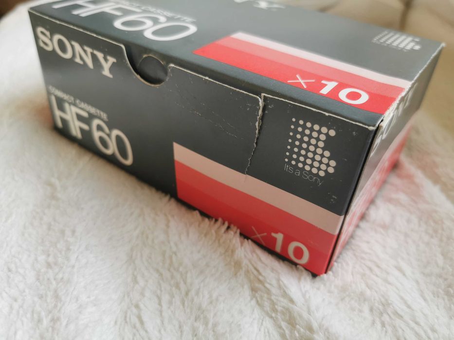 Аудио Касети SONY HF60 HF 60 нови 10 бр. 1985