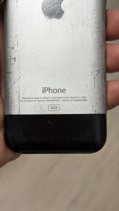 iPhone 2g 8GB A1203-Prima Generatie-Neverlock-Functional-Rar-Colectie-