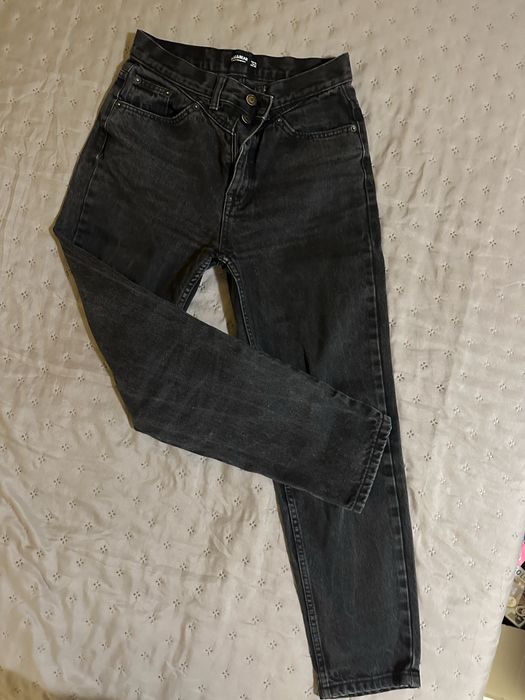 Черни дамски дънки