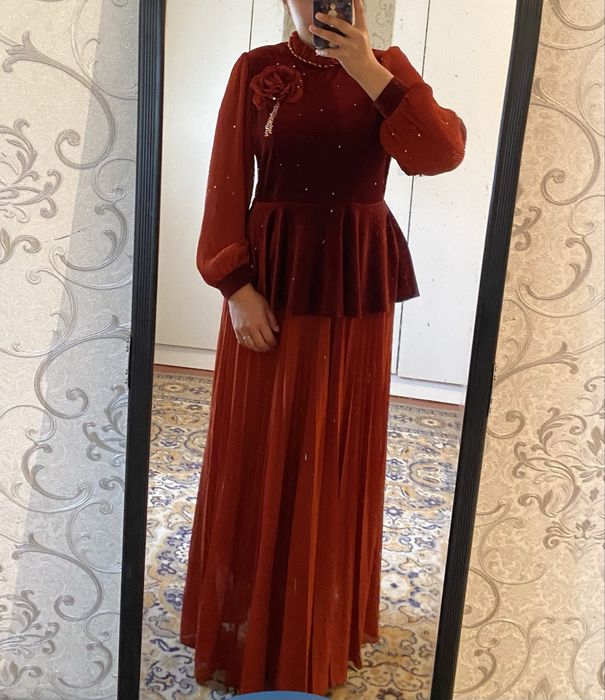 Платье длинный новый