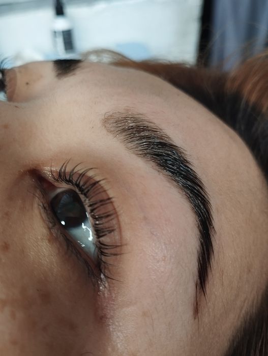 Ламинирование ресниц и бровей