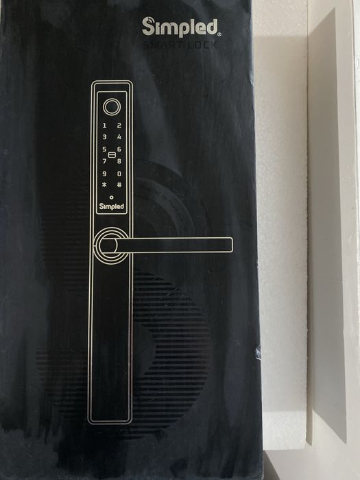 Încuietoare inteligentă tactilă Simpled Weatherproof Slim