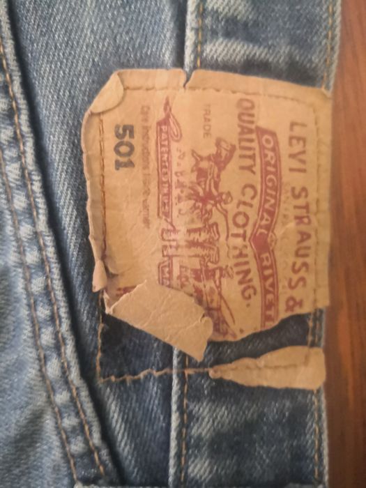 Jeans blugi barbati Levi Strauss 501 W35 L34 levis