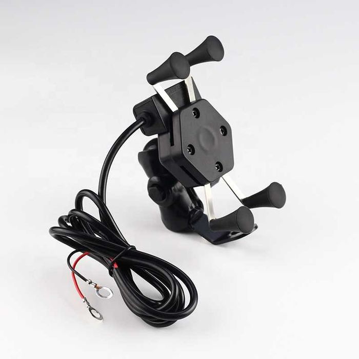 Suport telefon moto atv priza USB de 2.1 A