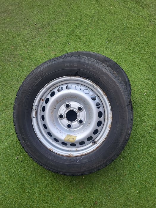 2 бр 16 5x120 Vw Transporter T5 T6 Multivan 5х120 метална джанта джант