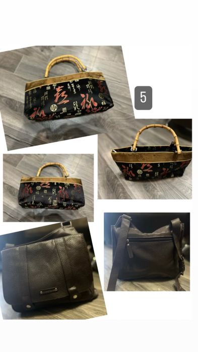 5 бр. дамски чанти