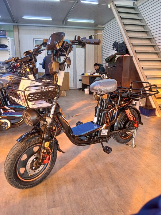 Электровелосипед курьер вело велик новый Kugoo original новый