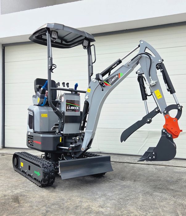 Miniexcavator Lubeck W153pro- Nou-Motor Yanmar-Senile Extensibile