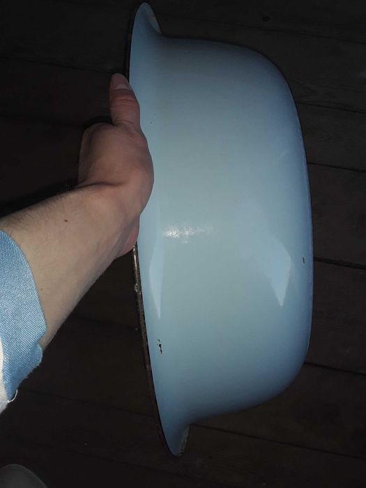 Таз эмалированный