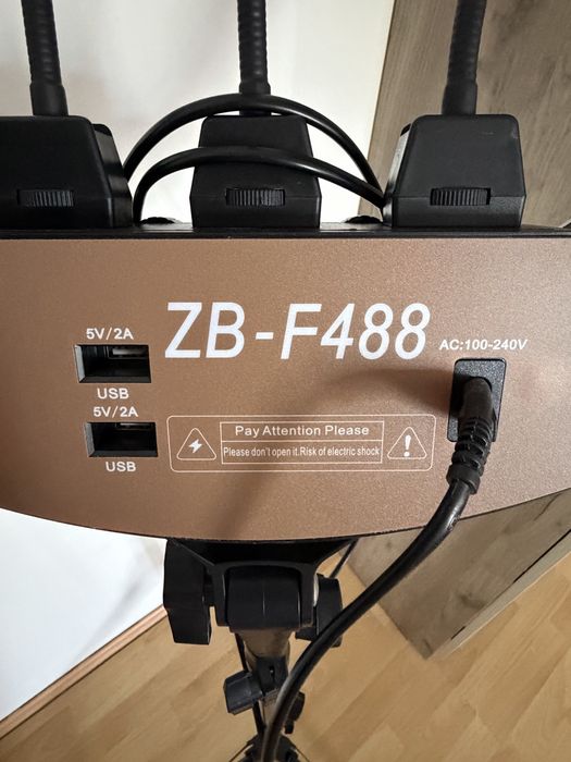 Lampa ring light, diametru 56 cm