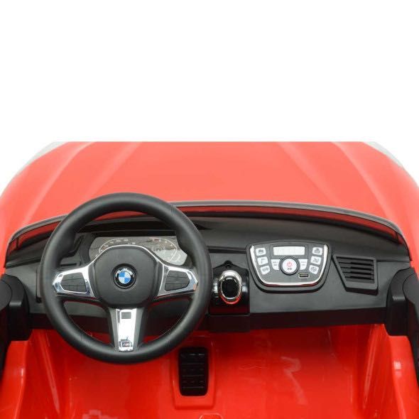 Акумулаторна кола с родителски контрол, червена