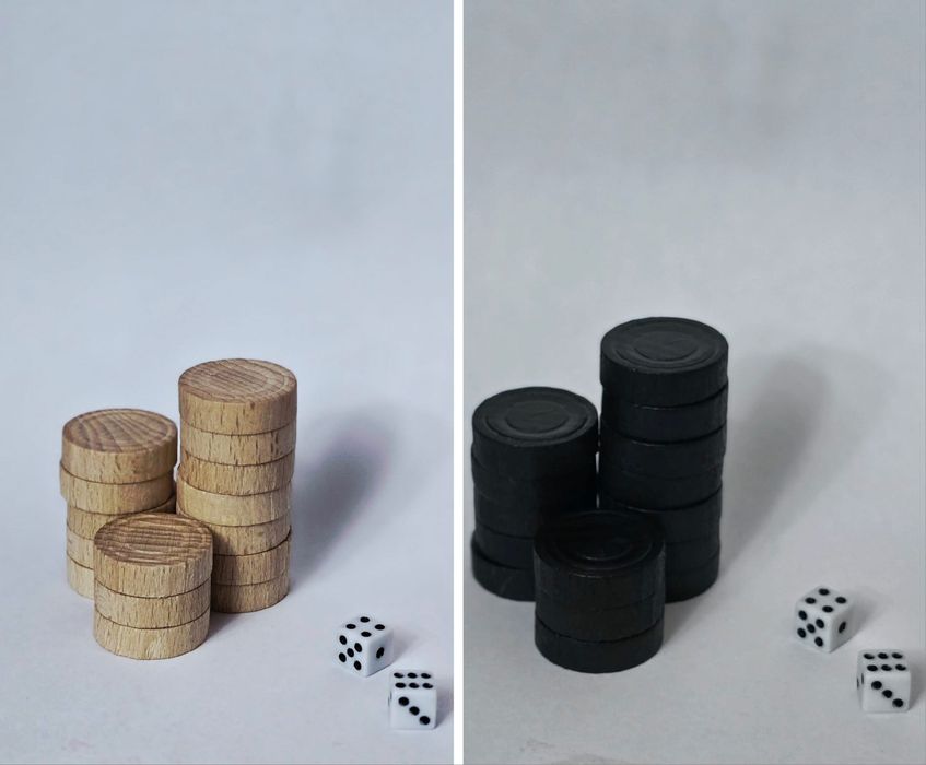 Tablă de șah din lemn fabricata in Romania.Latura 32 cm