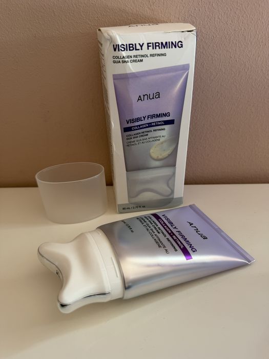 anua collagen retinol refining gua sha cream