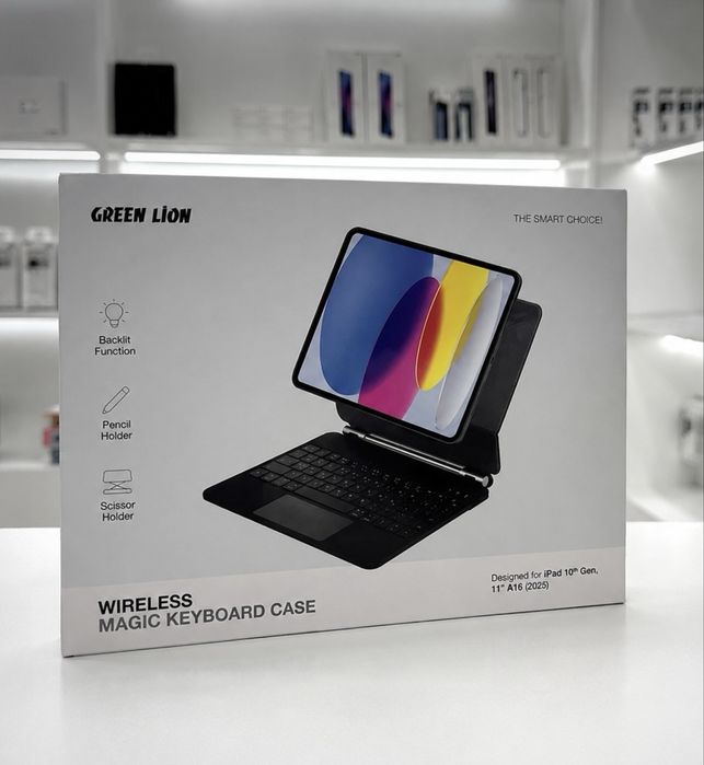 Оригинал Green Lion Magic Keyboard Case iPad A16 11”