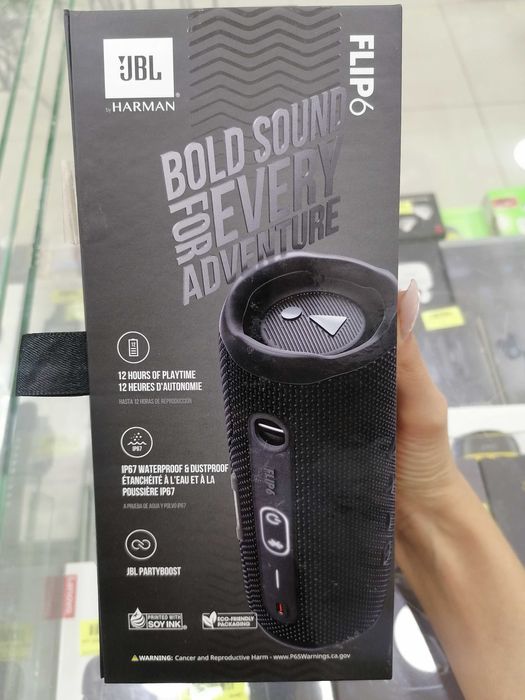 Bluetooth колонка JBL flip 6,беспроводная оригинальная колонка